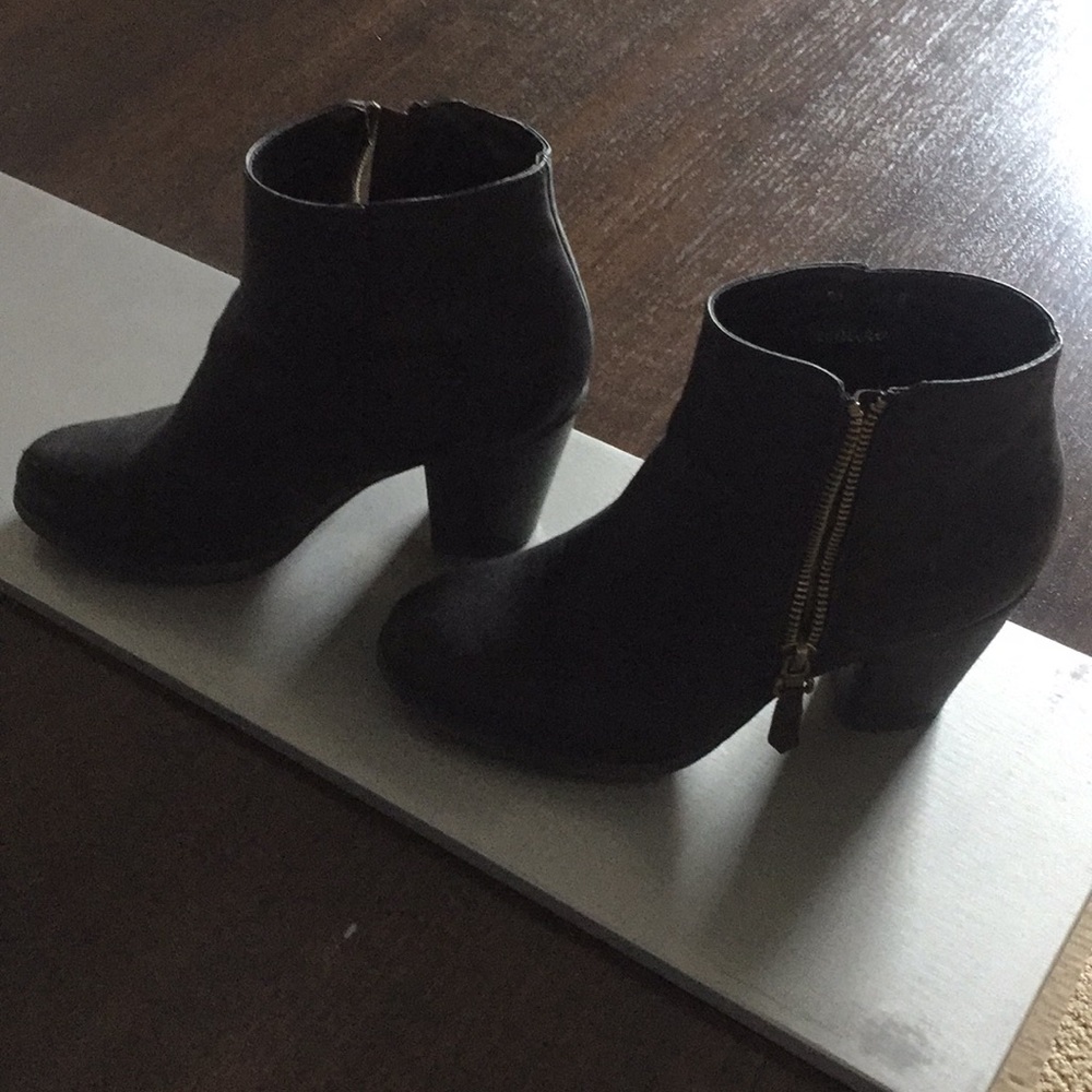 Black booties